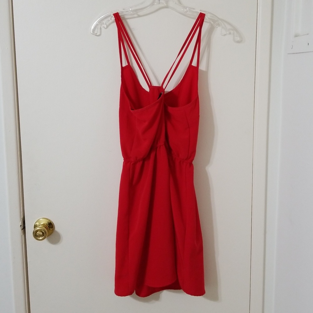Forever21 strappy red dress - Picture 2 of 7